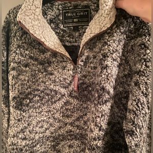 True Grit fleece sweater